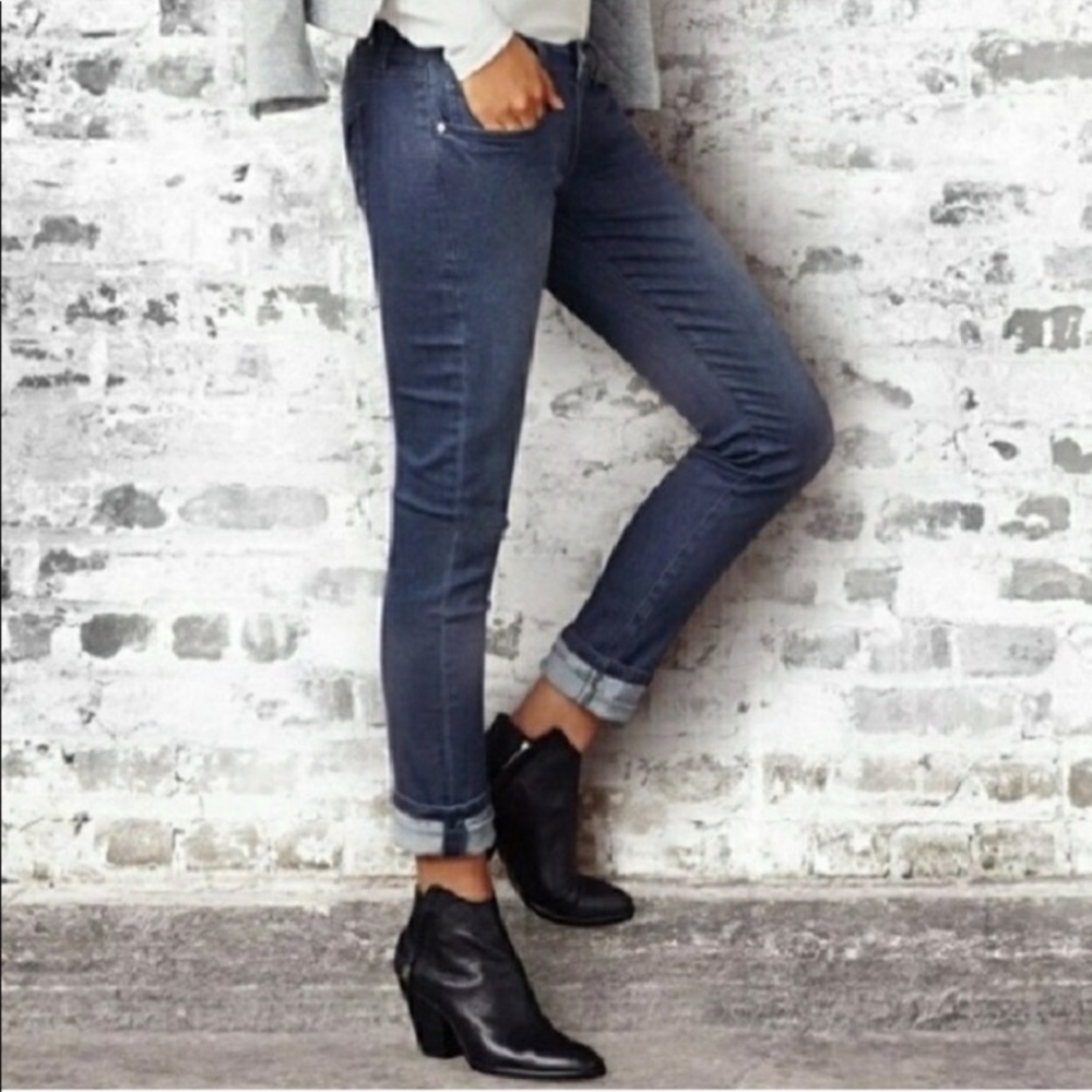 Cabi sz 6 Boyfriend Slim Grey Jeans - Picture 1 of 8